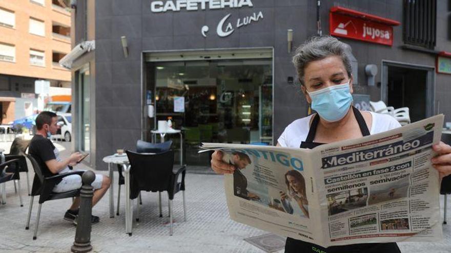 Desescalada en Castellón: Ashotur dice &quot;sí&quot; al periódico en los bares