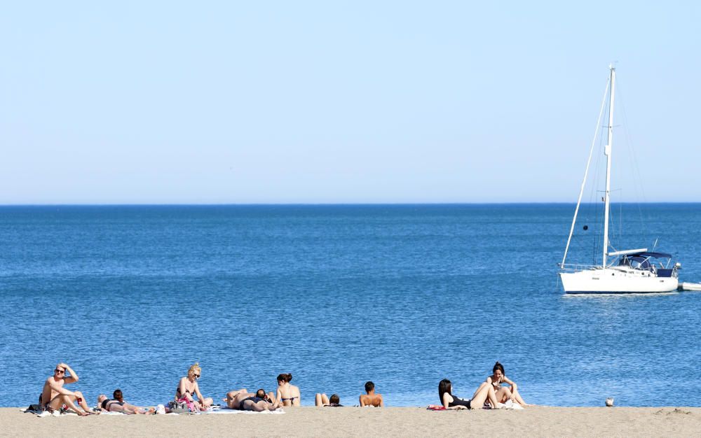 La Malagueta, como un día de verano.