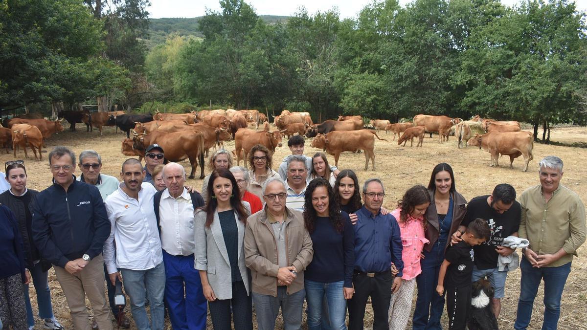 La presentación de la inciativa en el concello ourensano de Muíños