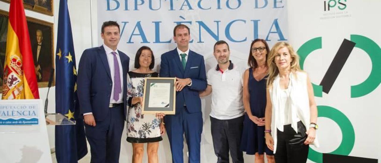 Mandriladora Alpesa, de Tavernes, premio a la sostenibilidad productiva