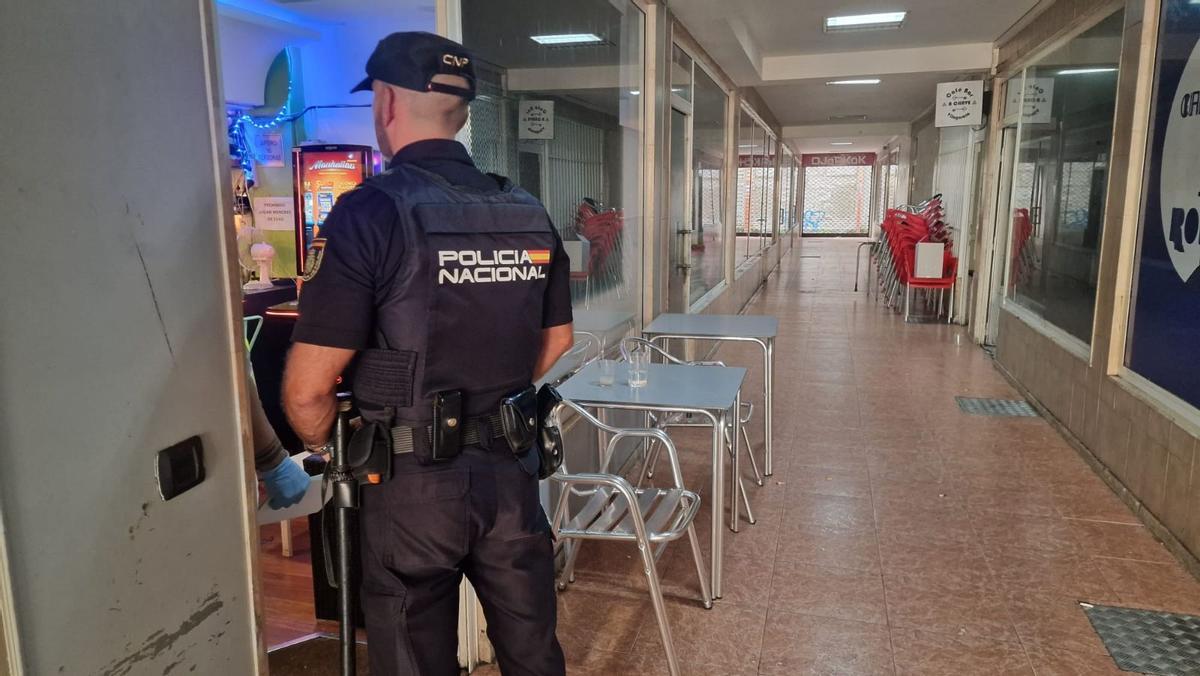 El registro de uno de los bares