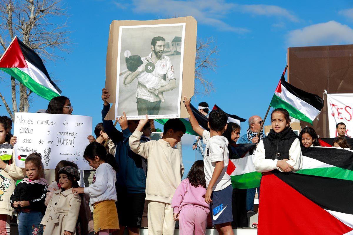 Todas las imágenes de la manifestación por Palestina en Ibiza