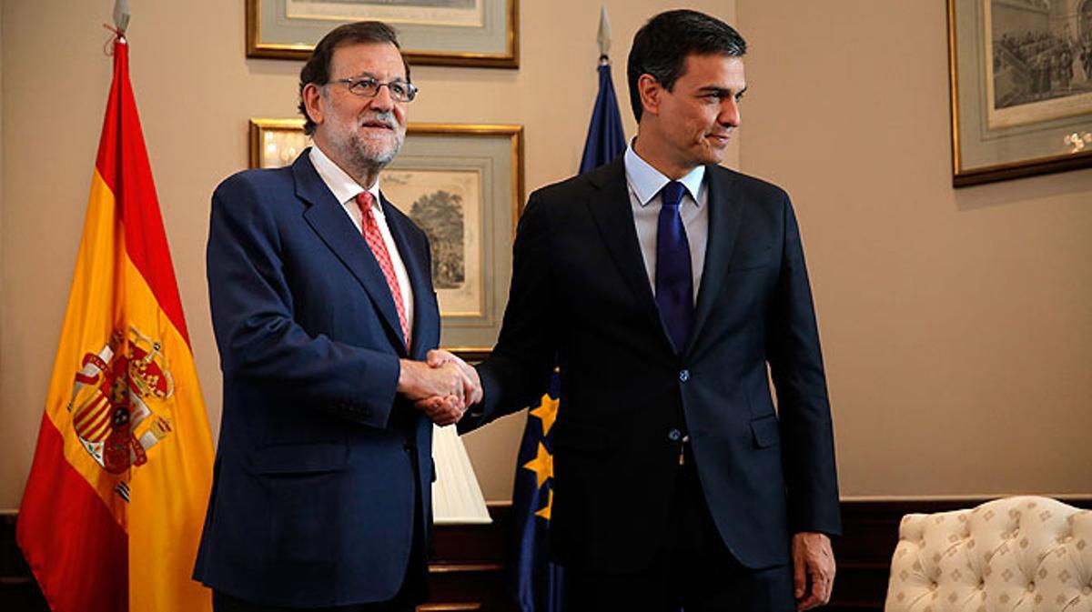 Mariano Rajoy: Si Sánchez es manté en el ’no’, tornarem a repetir eleccions.