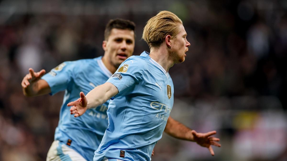 De Bruyne brilló ante el Newcastle