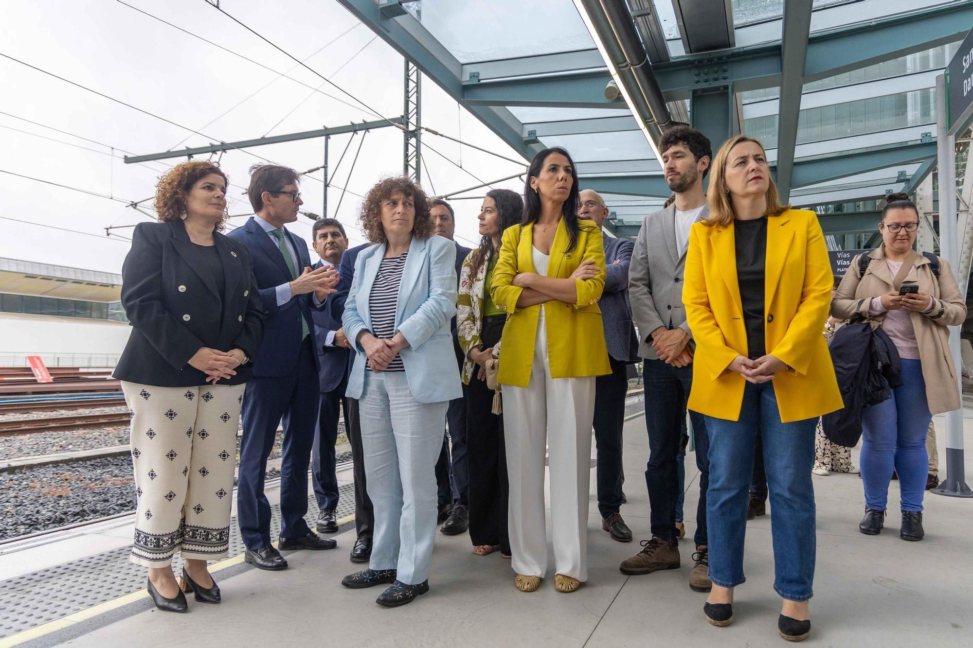 Inauguración de la Intermodal de Santiago