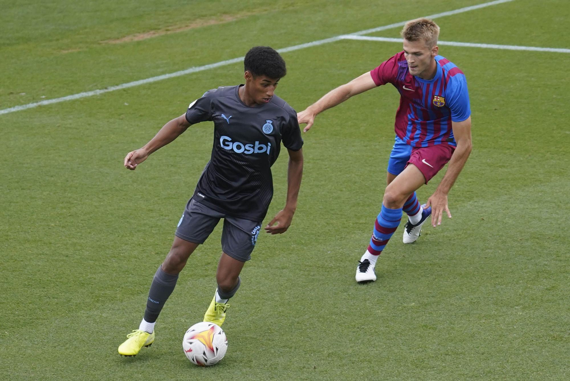 El Girona - Barça B en imatges