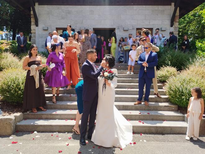La boda de los mejores amigos, Sara y Bruno, en Llanera, en imágenes
