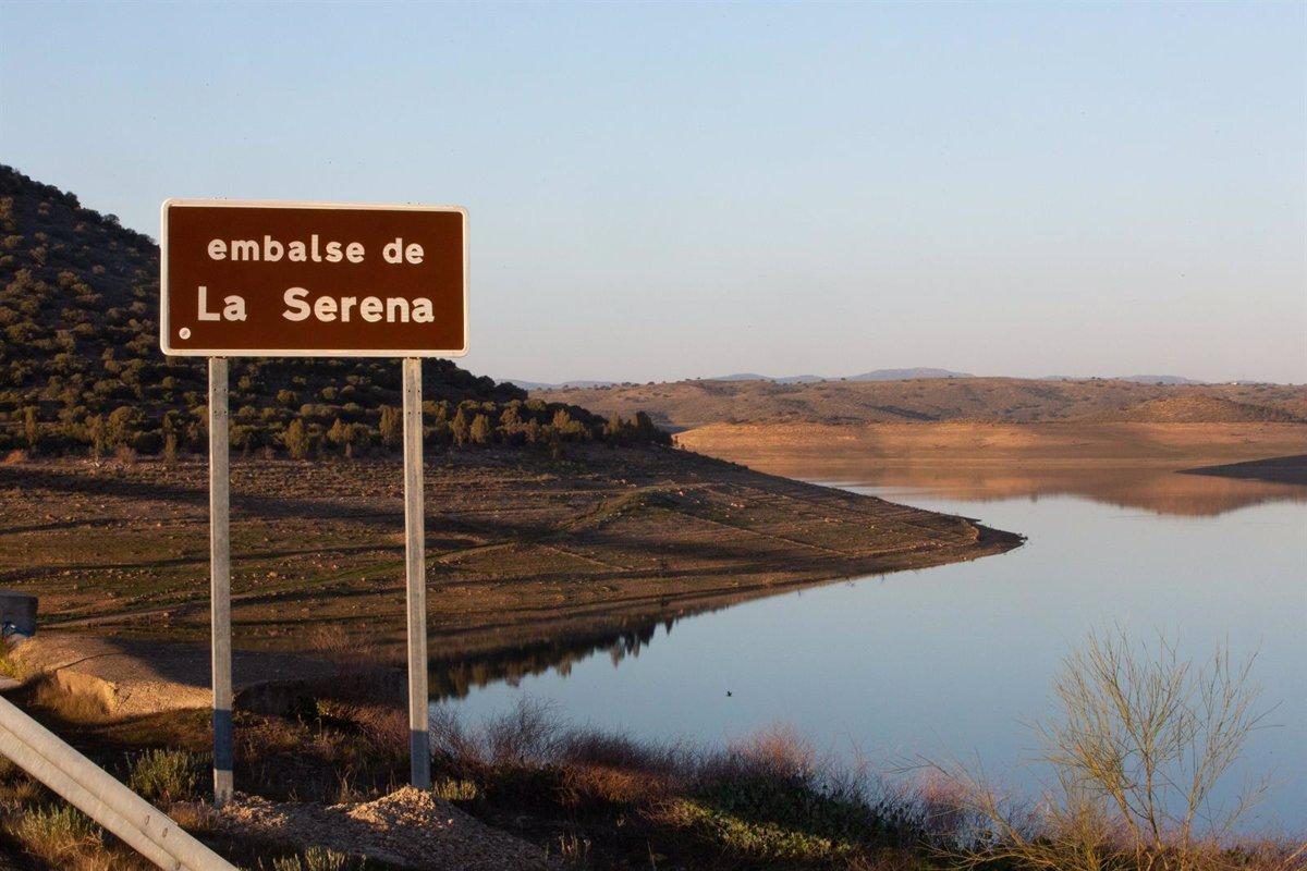 El embalse de La Serena, el lugar donde se ha encontrado el cuerpo.