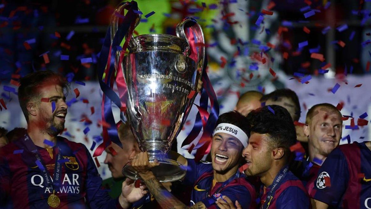 El FC Barcelona levantó en 2015 su última Champions League tras superar a la Juventus en la final de Berlin