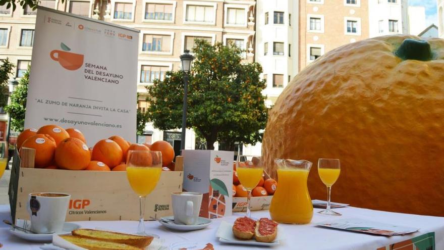 Cuarenta bares y cafeterías de València invitan al zumo del desayuno durante cinco días