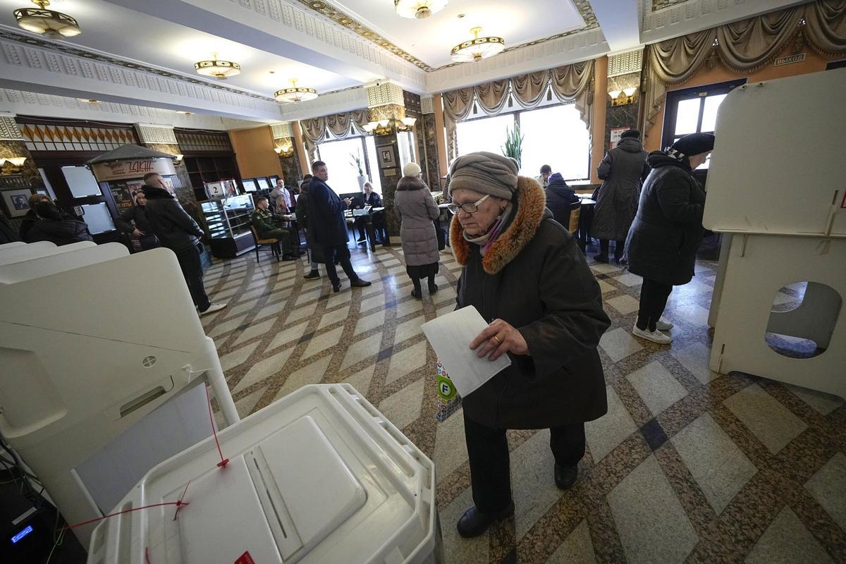 Primera jornada electoral de las elecciones presidenciales rusas