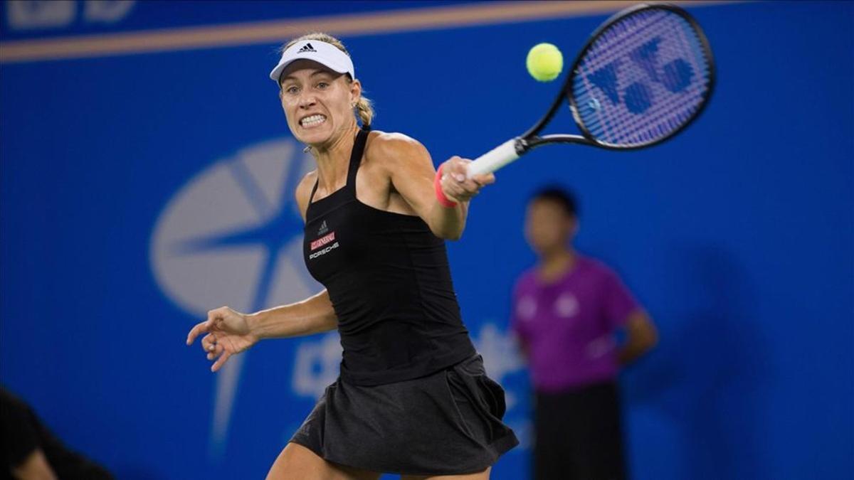 La alemana Kerber, adelante en Wuhan