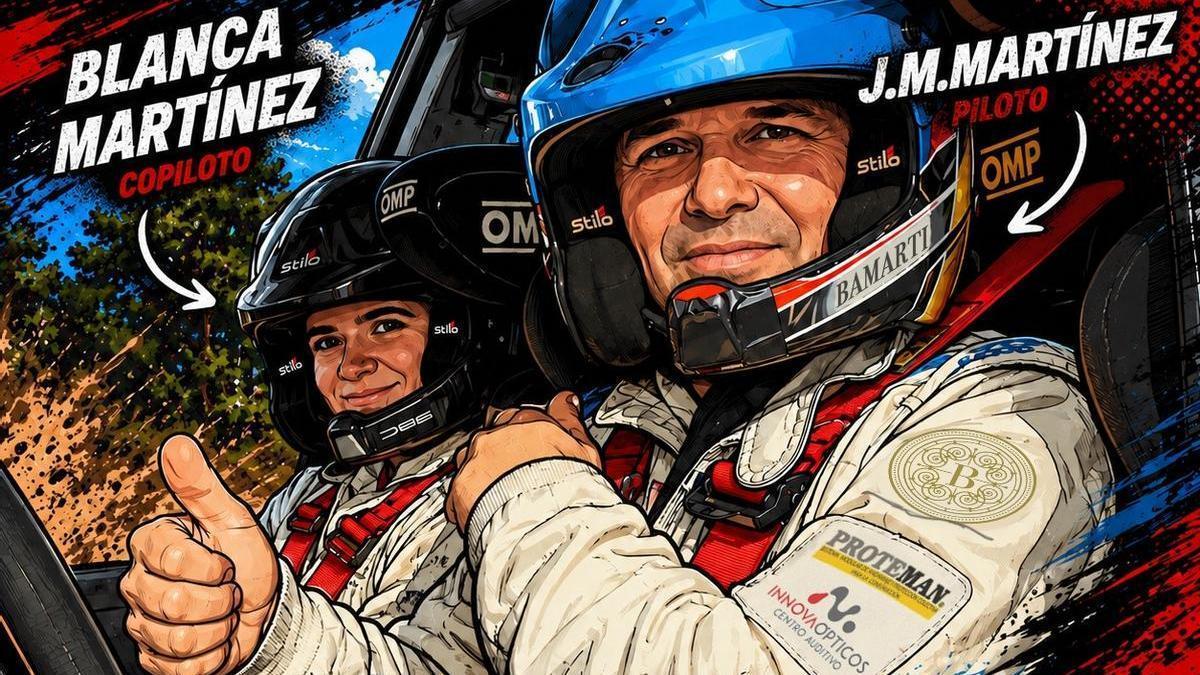 Montaje facilitado por Bamarti Competición con padre e hija