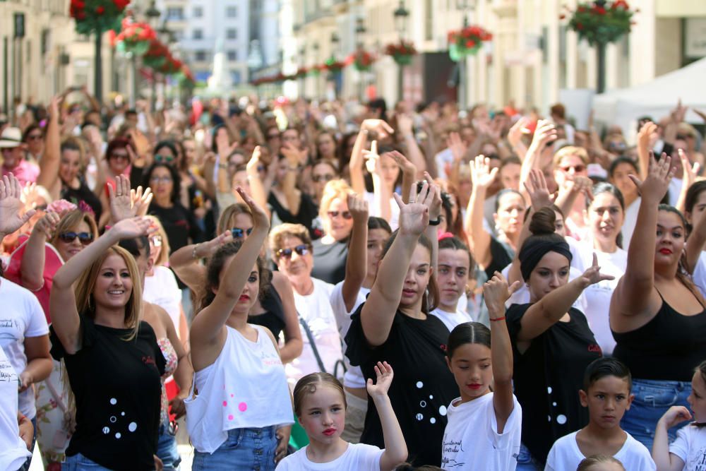 Málaga bate el Récord Guinness de personas bailando flamenco