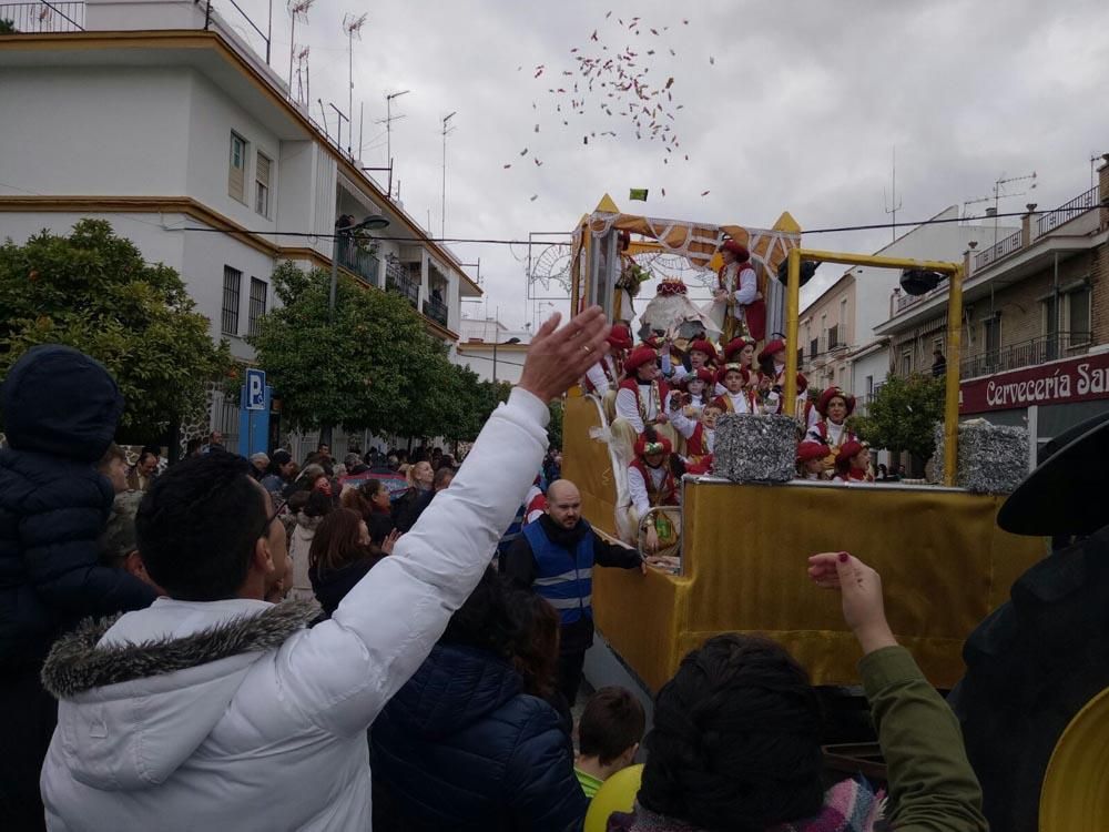 La visita de los Reyes Magos a los pueblos de la provincia.