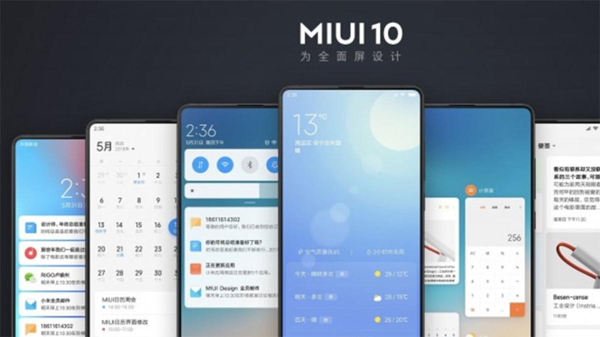 Xiaomi sigue desarrollando el MIUI10