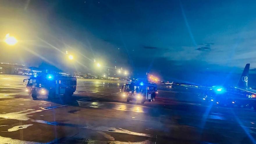 El avión de Air Europa sufrió un fallo en el control de dirección en tierra tras el impacto de un ave