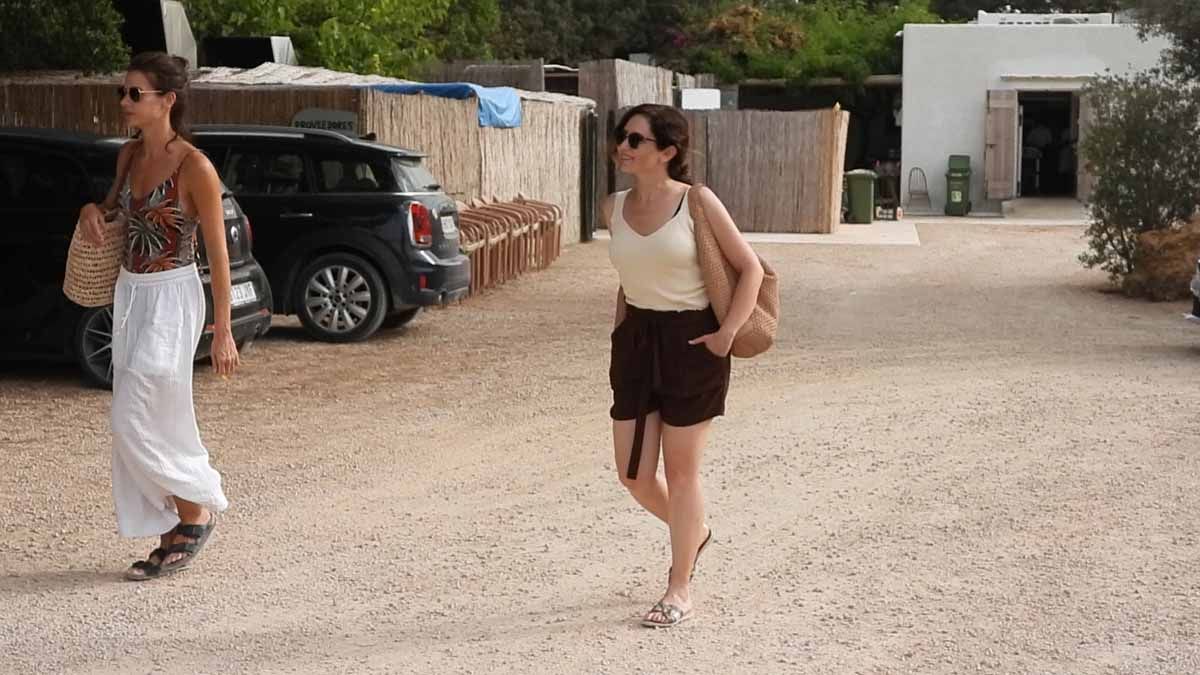 Isabel Díaz Ayuso en Ibiza: "Pienso recomendar la isla a todo el mundo"