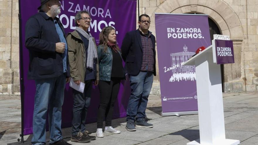 Candidatos de Podemos Zamora.