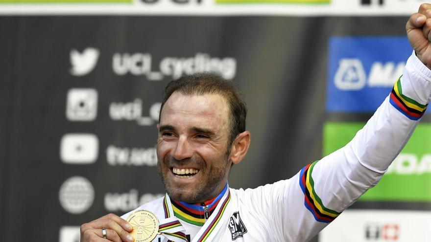 Alejandro Valverde en una imagen de archivo.