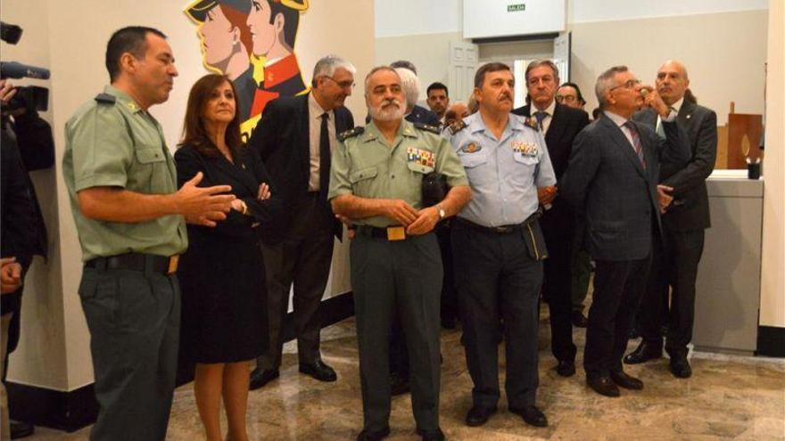 Exhibición con motivo del 175 aniversario de la Fundación de la Guardia Civil