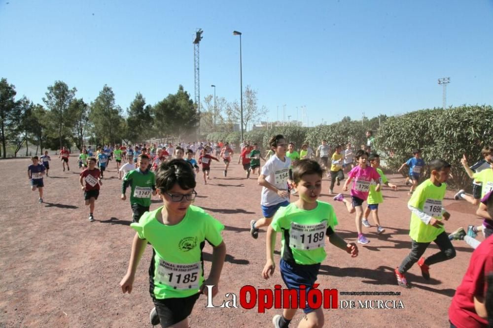 Final Cross Escolar de Lorca: Benjamin masculino