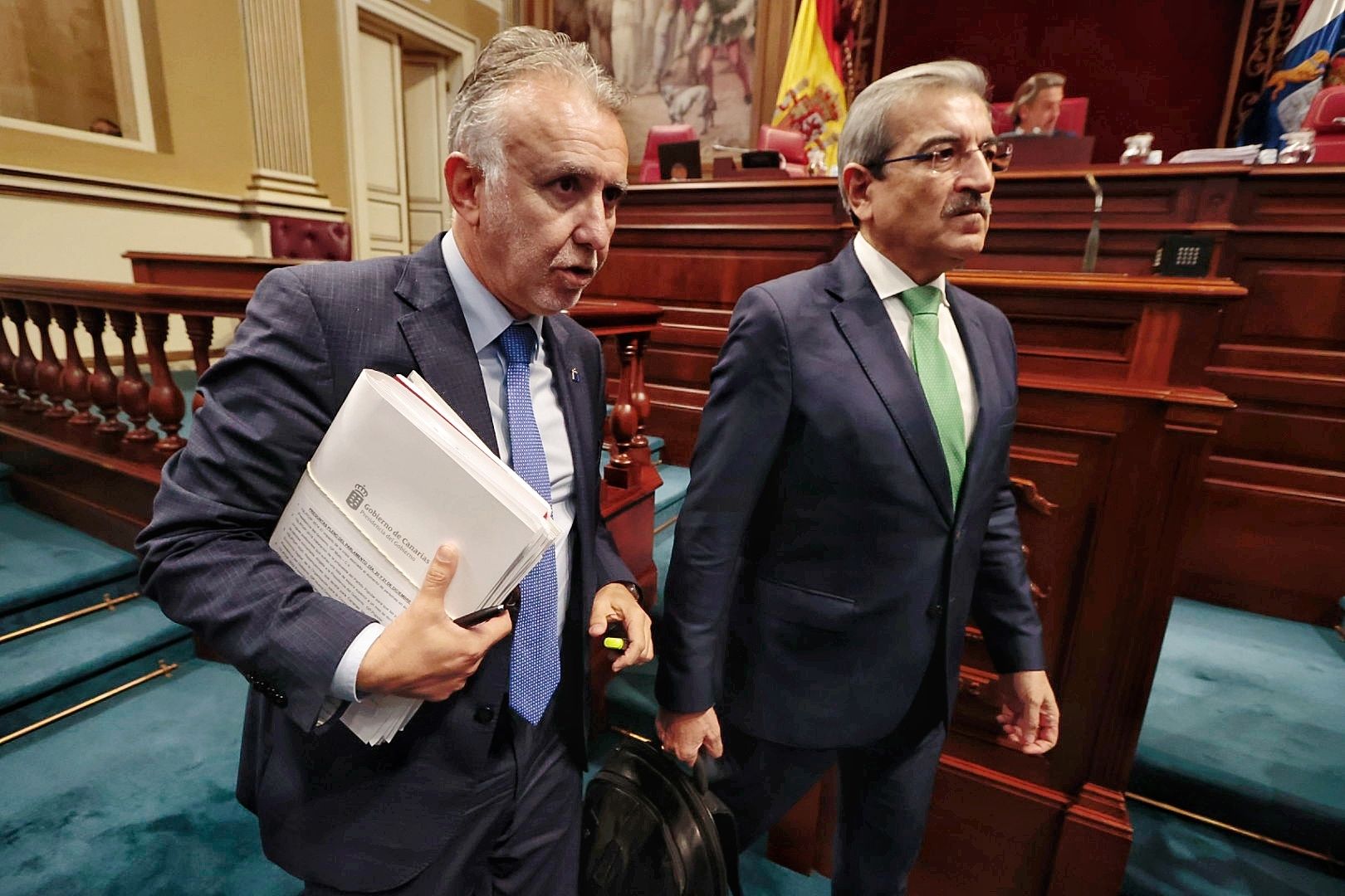 El pleno del Parlamento de Canarias celebra el debate final del proyecto de ley de presupuestos de la Comunidad Autónoma para 2023