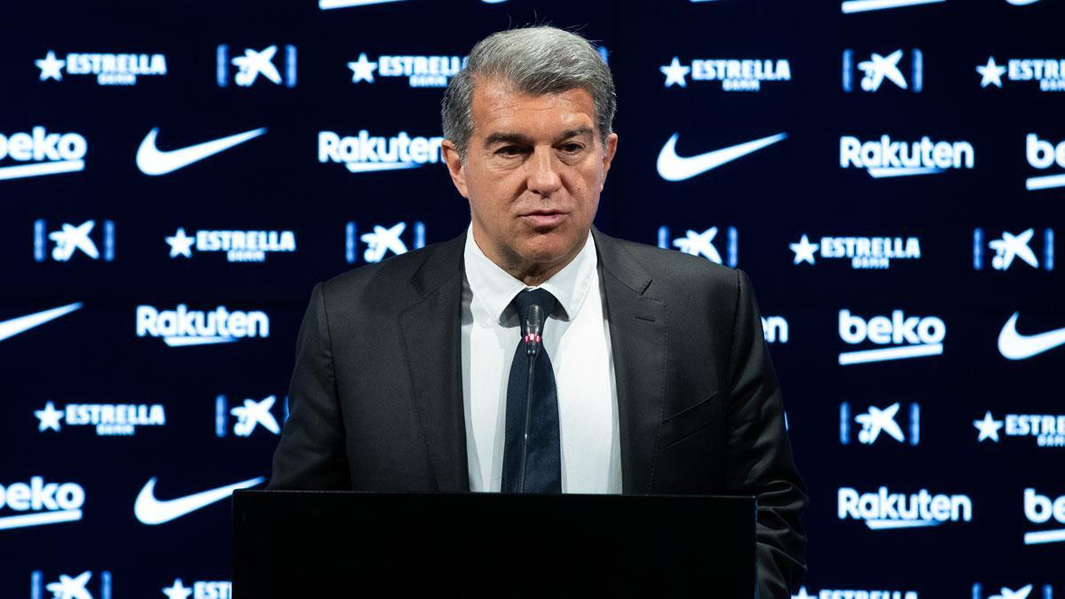 Laporta: "Las pérdidas del Barça son de 487 millones de euros"