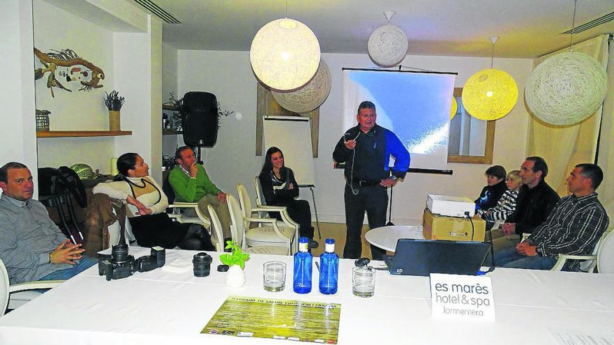 Un momento de la primera mesa redonda celebrada ayer en el hotel Es Marès.