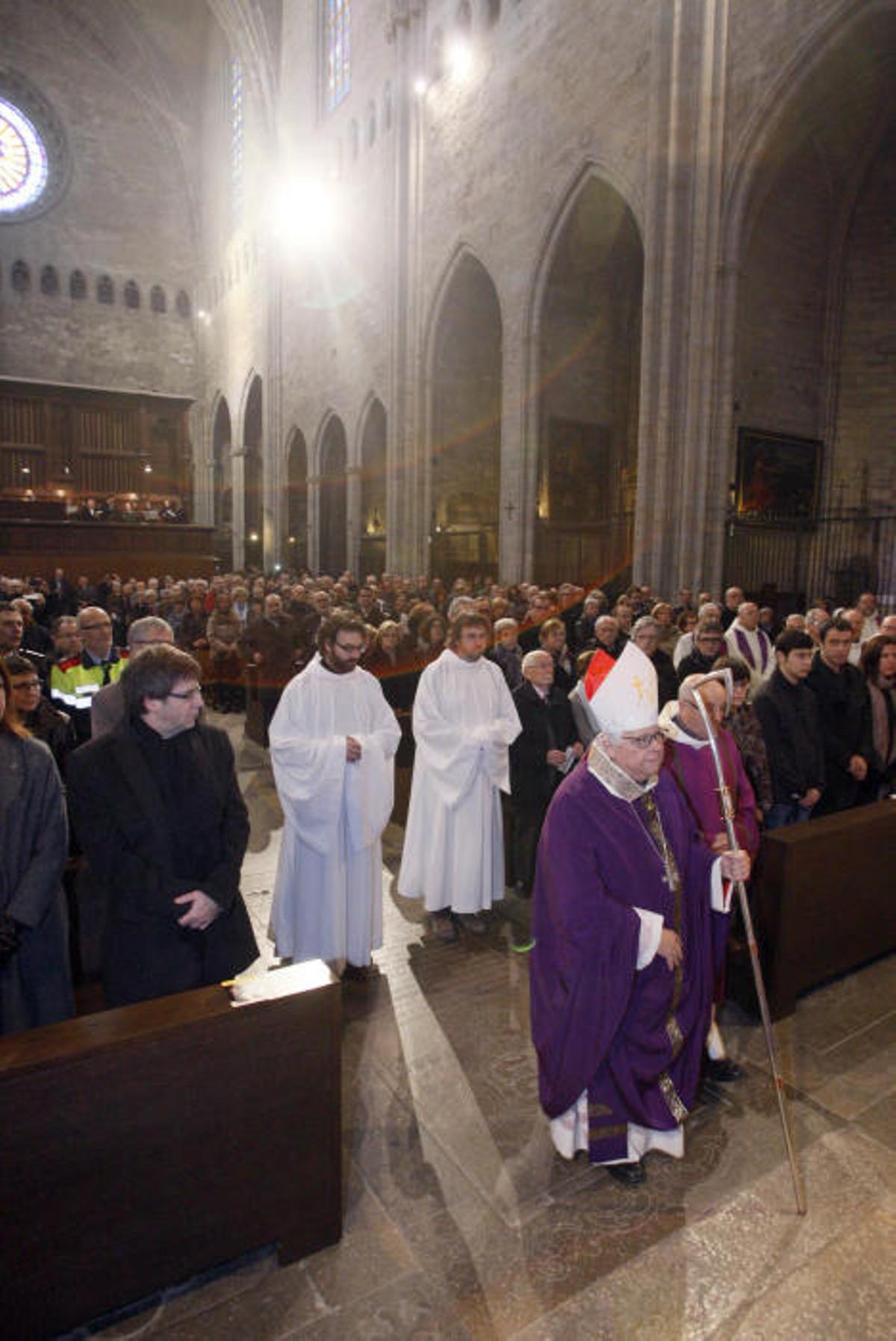 Missa exequial pel bisbe emèrit Jaume Camprodon Missa exequial pel bisbe emèrit Jaume Camprodon