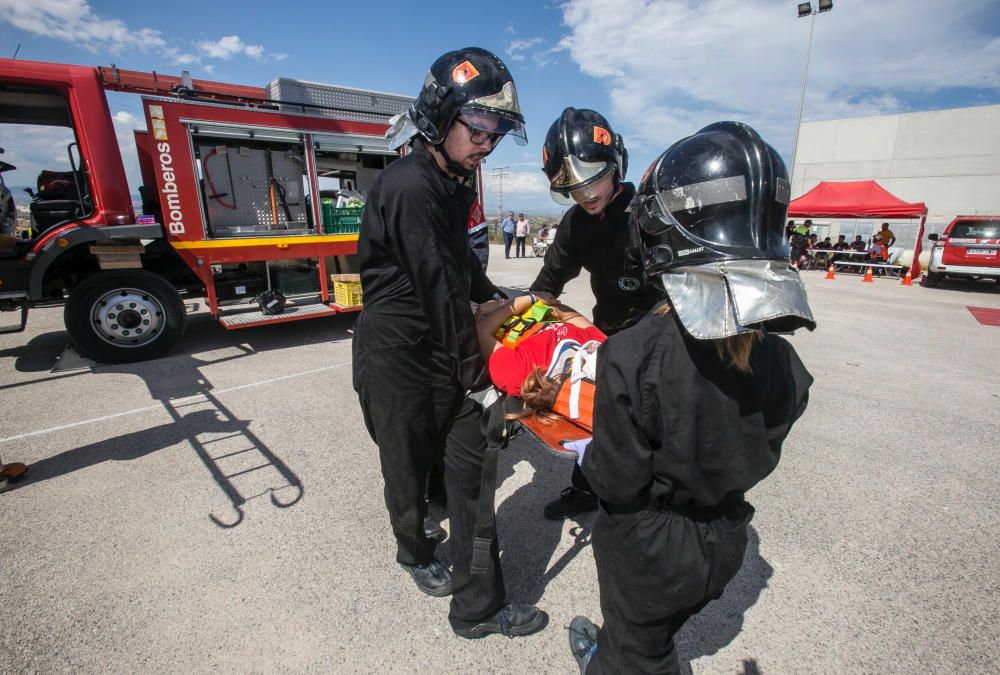 Simulacro de emergencias IES Leonado Da Vinci