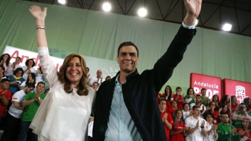 Pedro Sánchez llega a la campaña andaluza