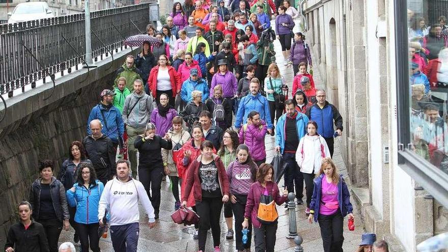 &quot;Andaina sen fume&quot;, organizada por el Concello de Ourense. // Iñaki Osorio