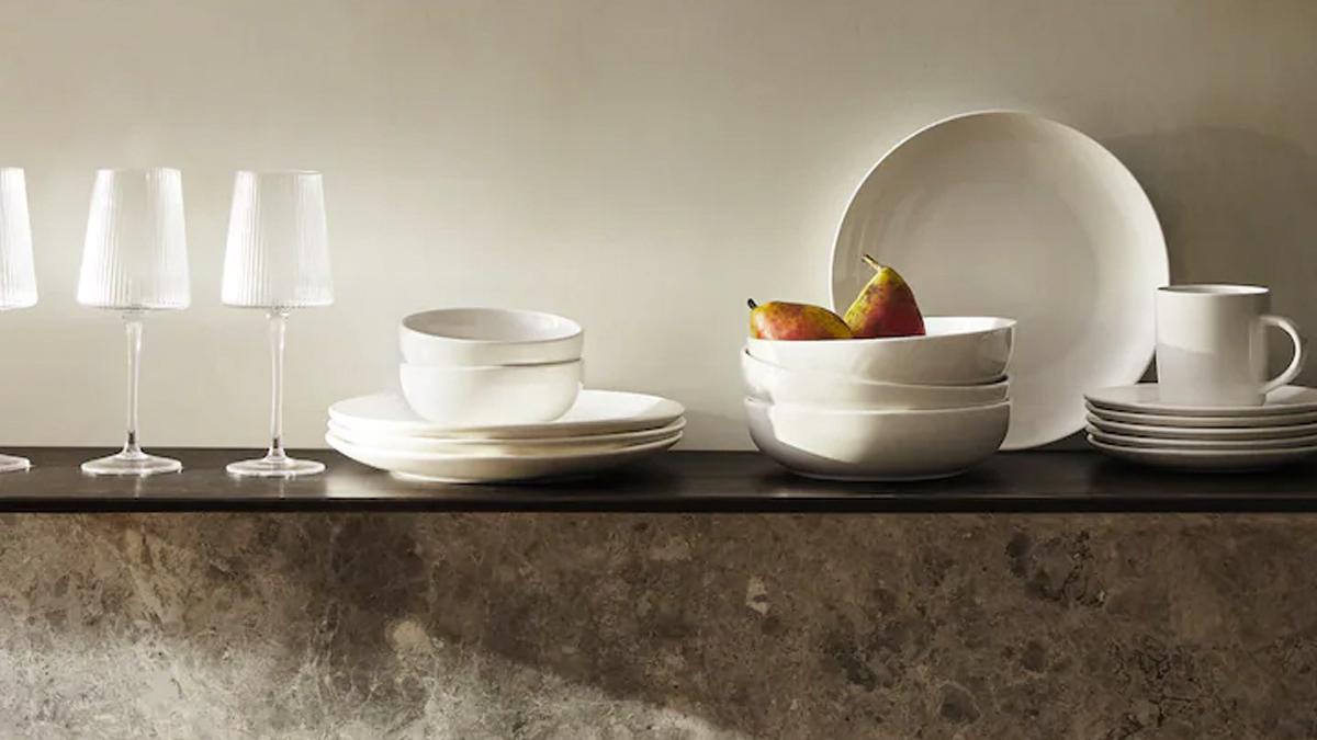 4 vajillas de Zara Home, Ikea... preciosas y rebajadas para renovar tu mesa