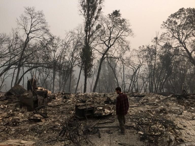 El devastador incendio de California, en imágenes