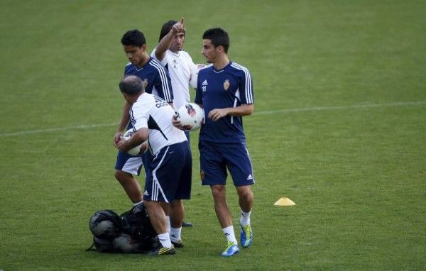 Entrenamiento del Real Zaragoza