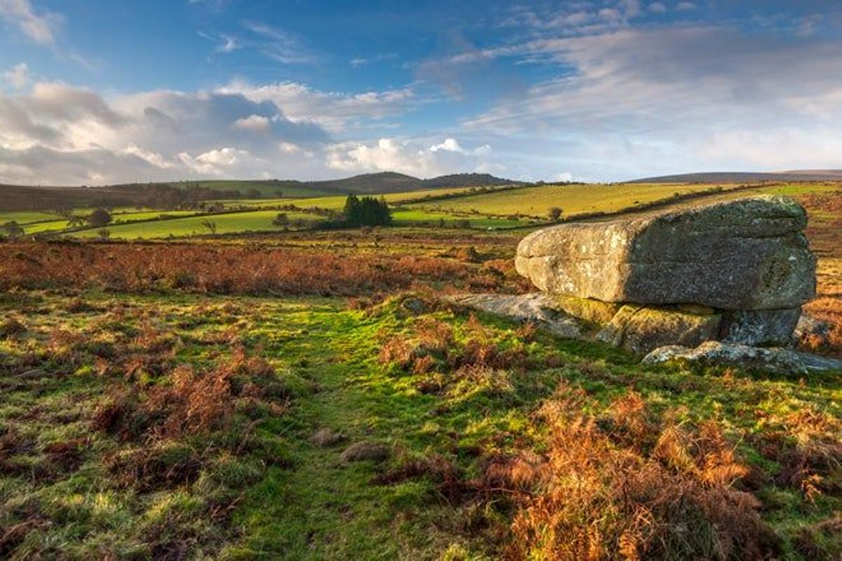 El Parque Nacional de Dartmoor es una zona escarpada de Inglaterra donde perderse.
