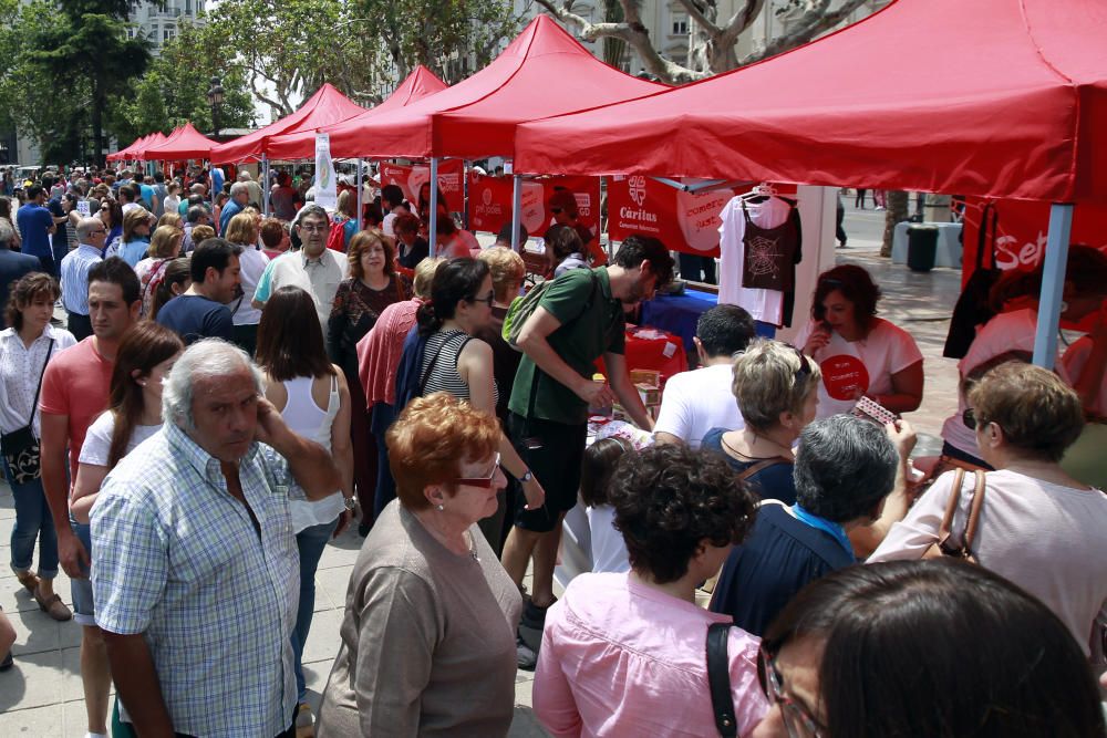 Día Mundial del Comercio Justo en Valencia