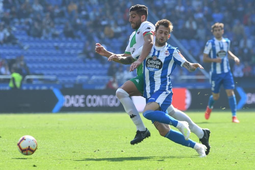 El Dépor cae ante el Extremadura en Riazor