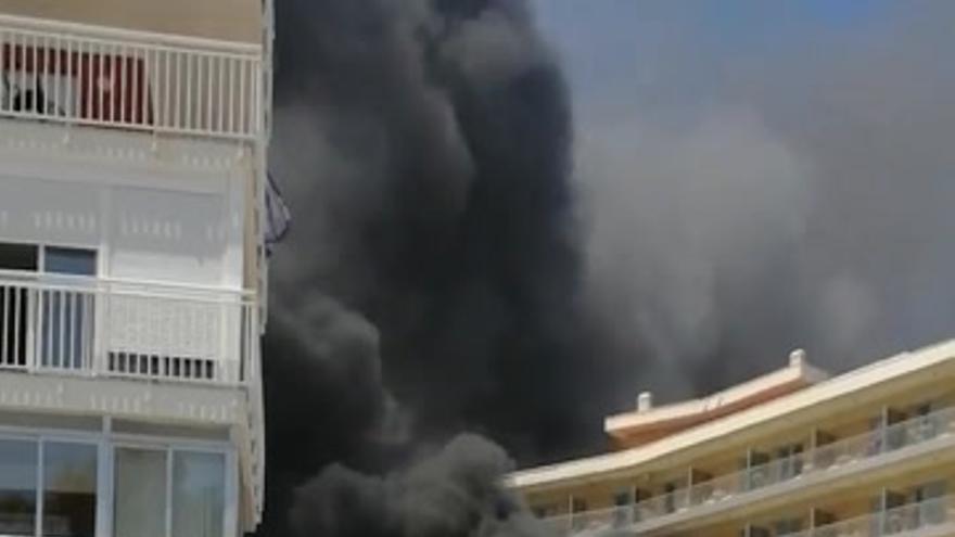 Incendio Hotel Tinimar Benicassim 2