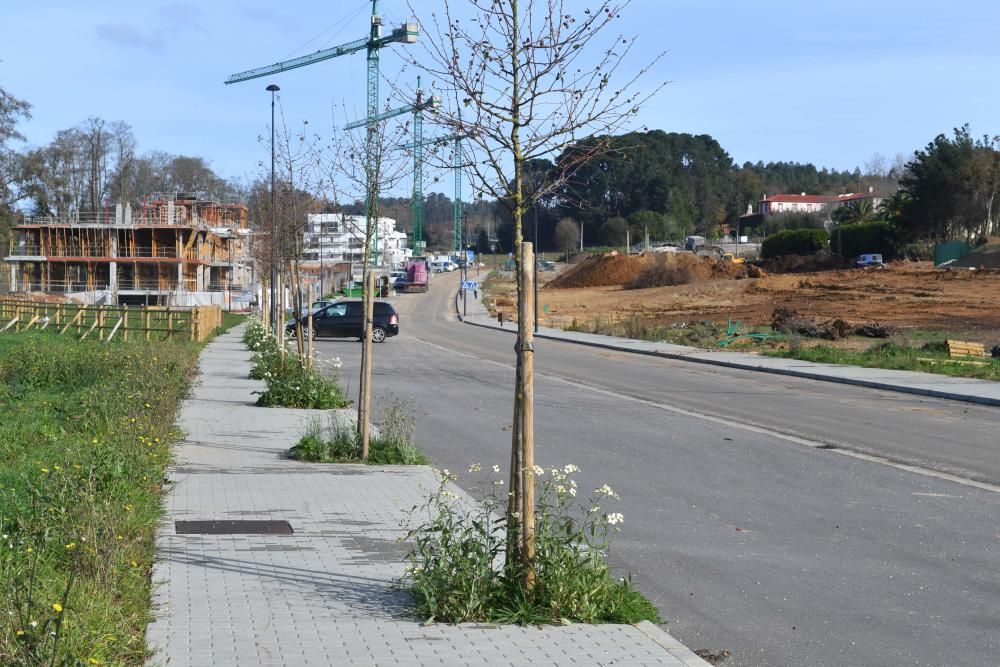 Obras de la urbanización Finca de Xaz