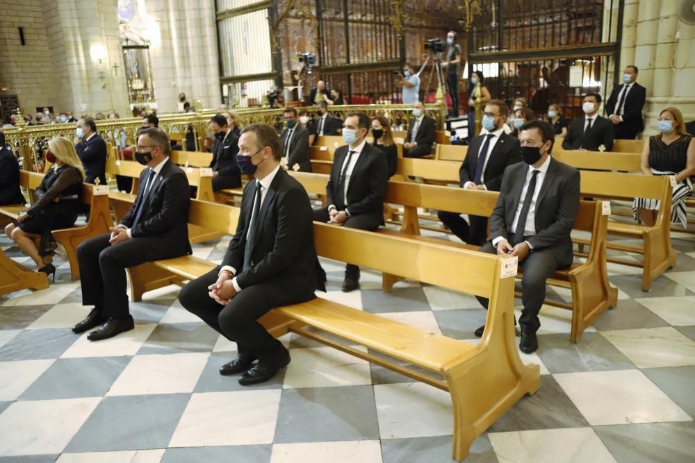 Misa en honor a los fallecidos por coronavirus en la Catedral