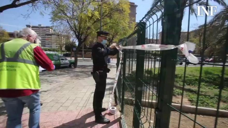 Prohíben el acceso a los parques caninos de Alicante durante la crisis del coronavirus