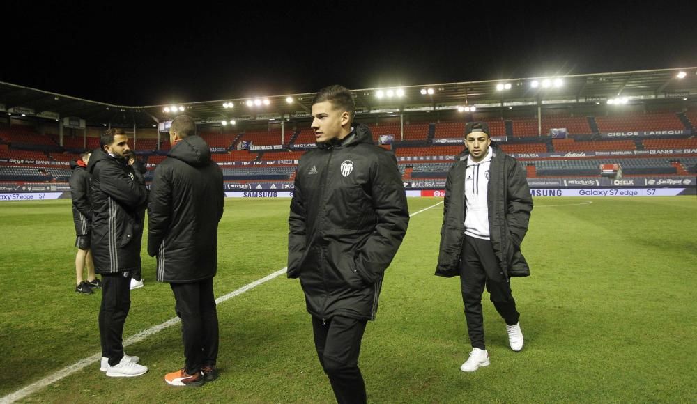 Las imágenes del Osasuna - Valencia