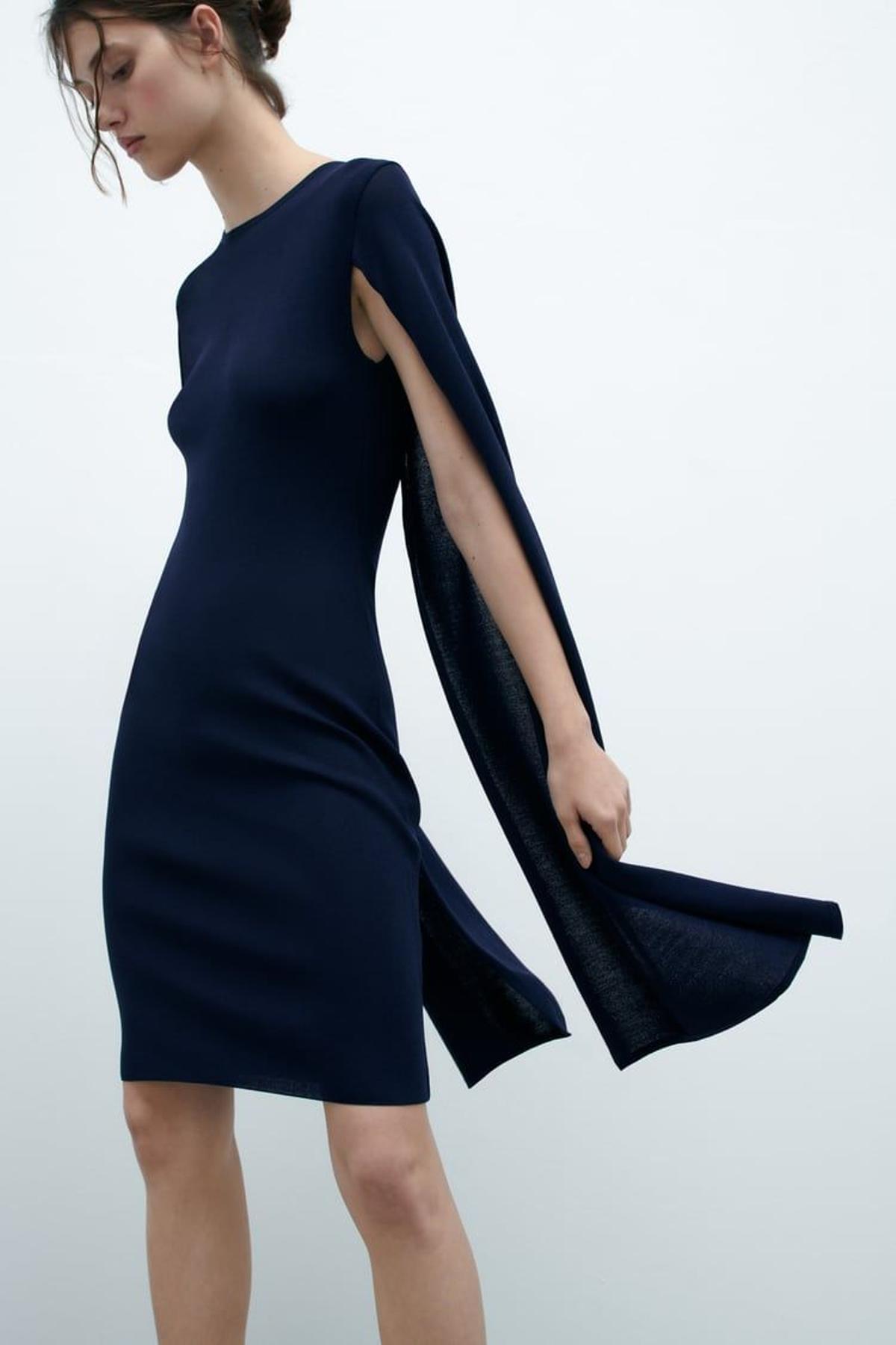 ZARA | Tres vestidos con capa ideales que demuestran que esta moda ha vuelto