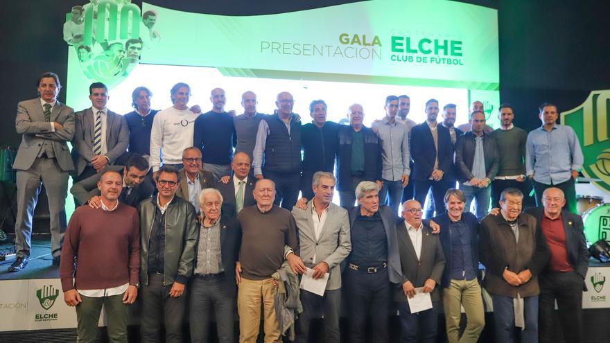 Pasión por la franja verde en la Gala del Centenario del Elche