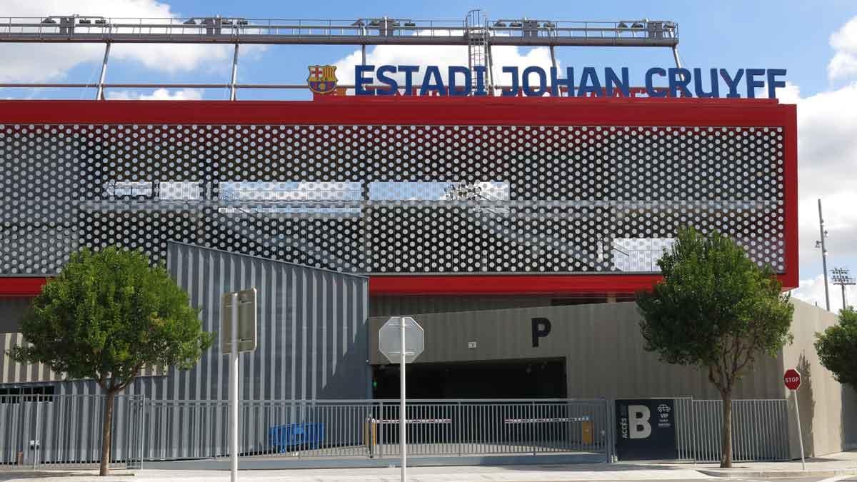 El estadio Johan Cruyff, en Sant Joan Despí. El estadio Johan Cruyff, en Sant Joan Despí.