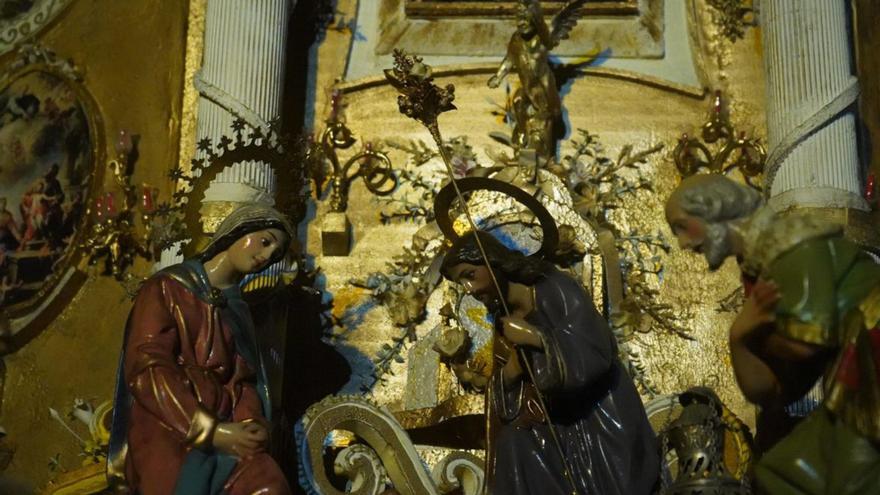 Cuatro visiones diferentes del misterio de la Navidad en una sola iglesia de Zamora