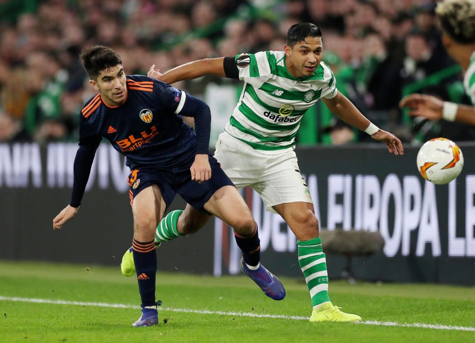 Europa League:  Celtic-Valencia CF (0-2)