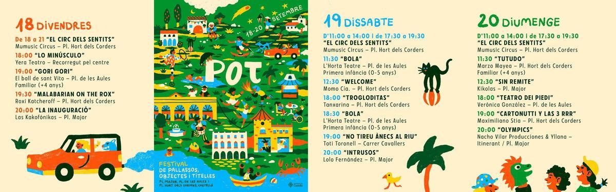 Pot Destival de pallassos, objectes i titelles
